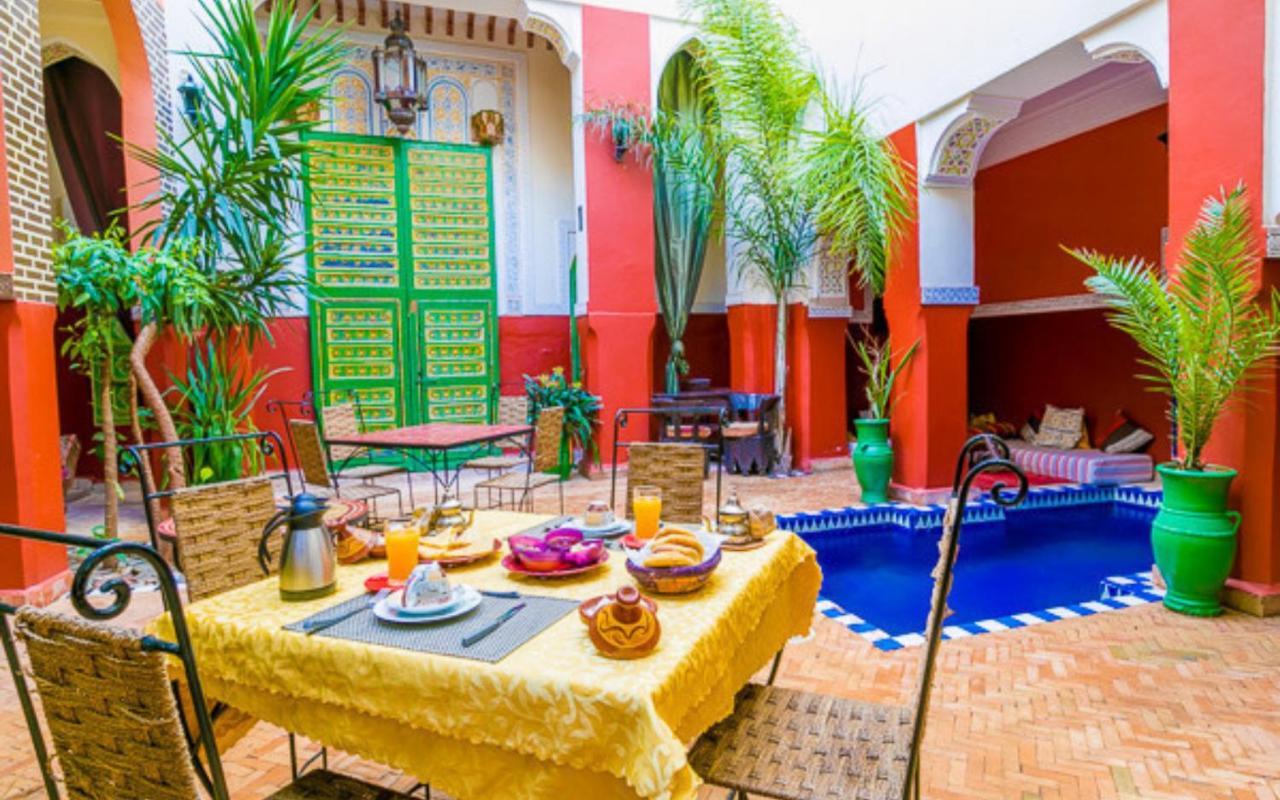 Riad Le Dromadaire Bleu By Weekome Marraquexe Exterior foto