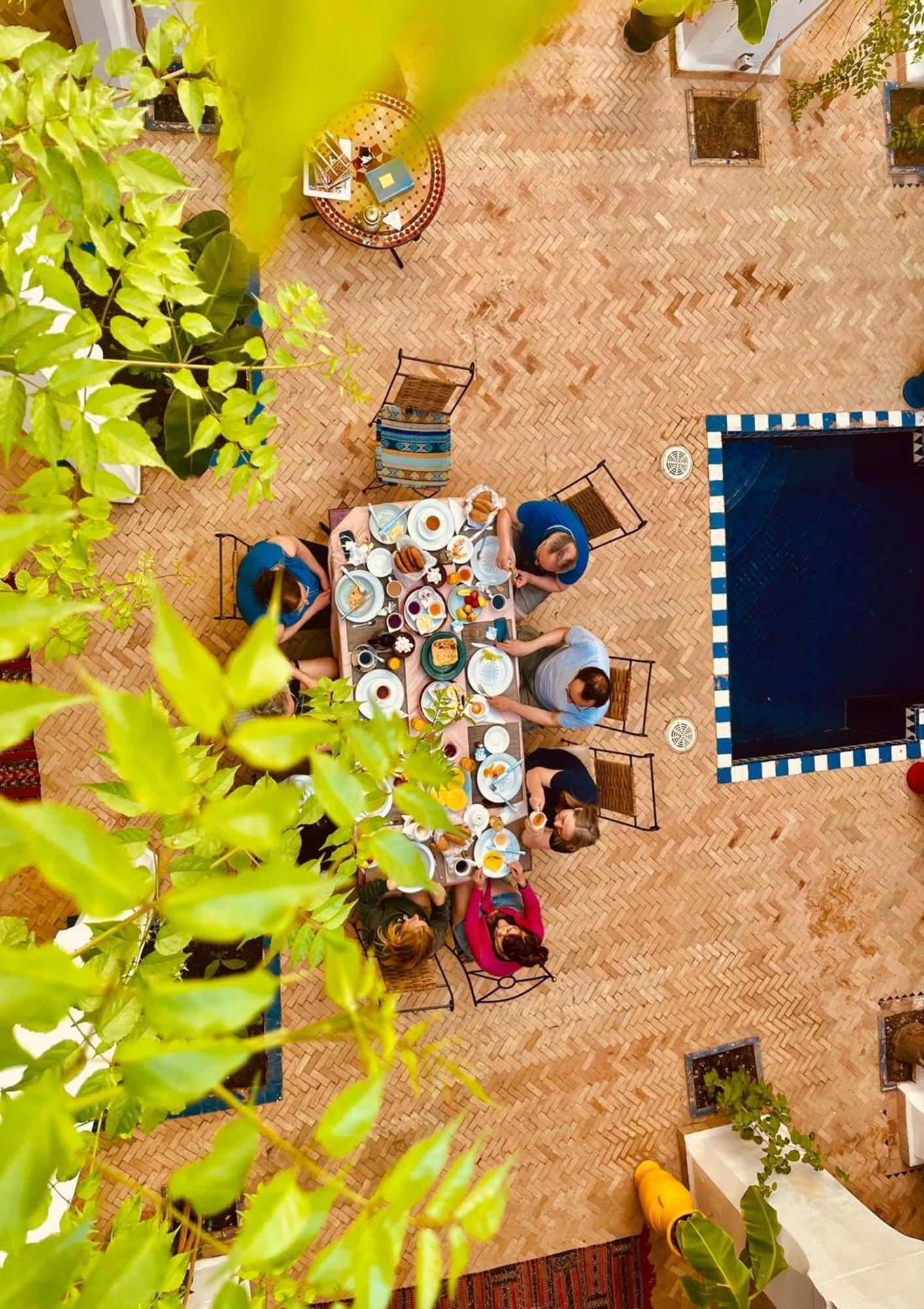 Riad Le Dromadaire Bleu By Weekome Marraquexe Exterior foto
