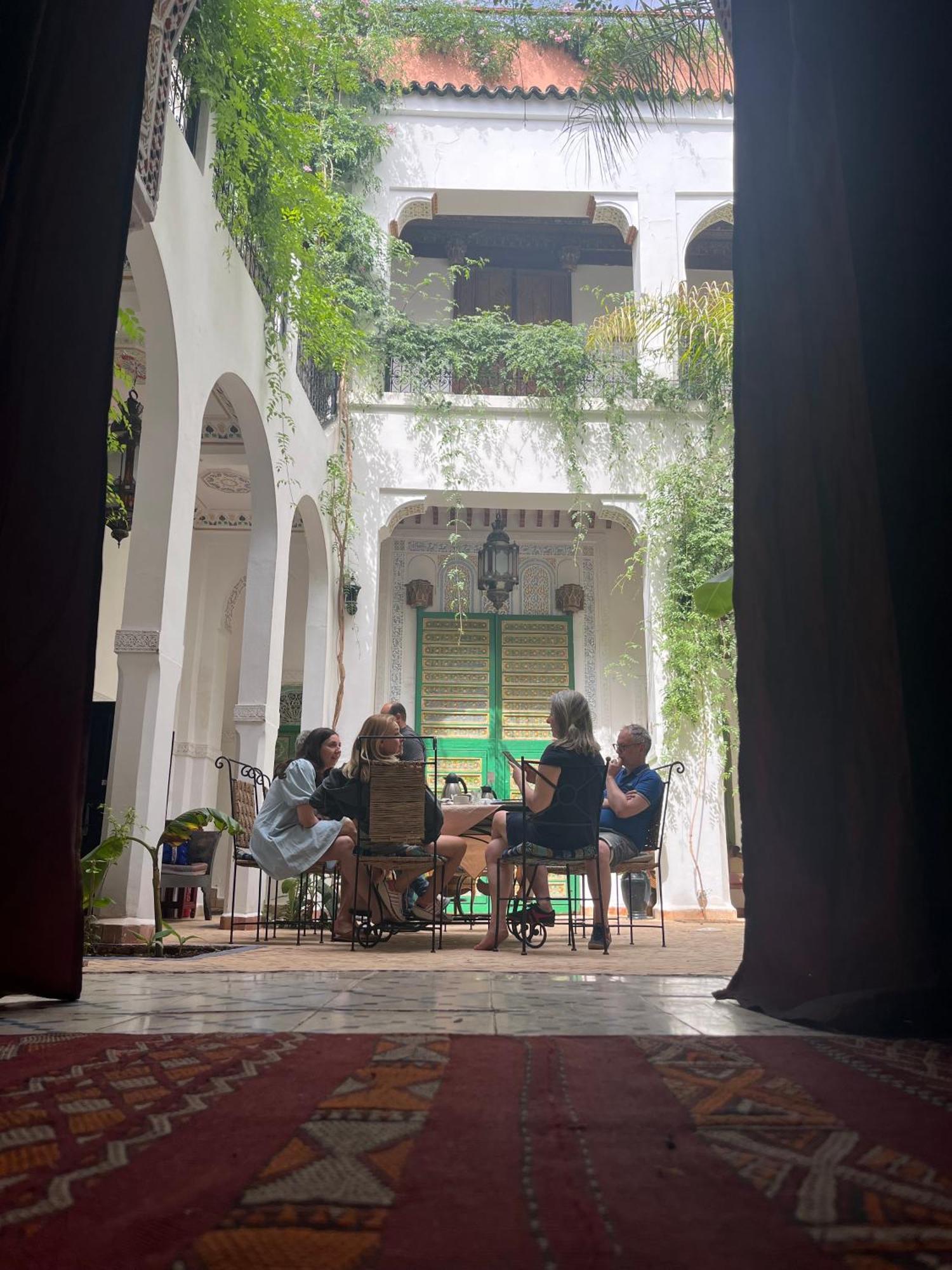 Riad Le Dromadaire Bleu By Weekome Marraquexe Exterior foto